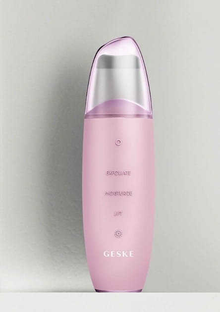 Микротоковый скрабер для кожи и устранения черных точек Geske MicroCurrent Skin Scrubber & Blackhead Remover 9 в 1 Pink (GK000044PK01)