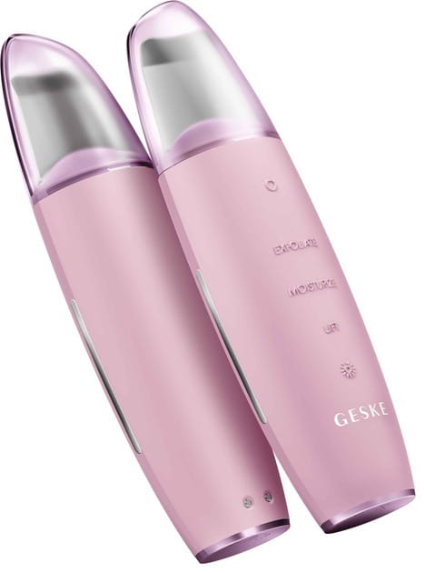 Микротоковый скрабер для кожи и устранения черных точек Geske MicroCurrent Skin Scrubber & Blackhead Remover 9 в 1 Pink (GK000044PK01)