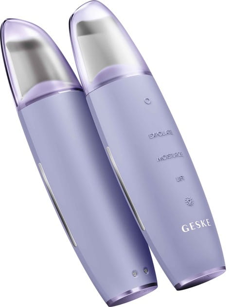Микротоковый скрабер для кожи и устранения черных точек Geske MicroCurrent Skin Scrubber & Blackhead Remover 9 в 1 Purple (GK000044PL01)