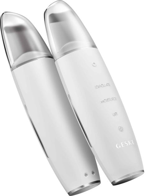 Микротоковый скрабер для кожи и устранения черных точек Geske MicroCurrent Skin Scrubber & Blackhead Remover 9 в 1 White (GK000044WH01)