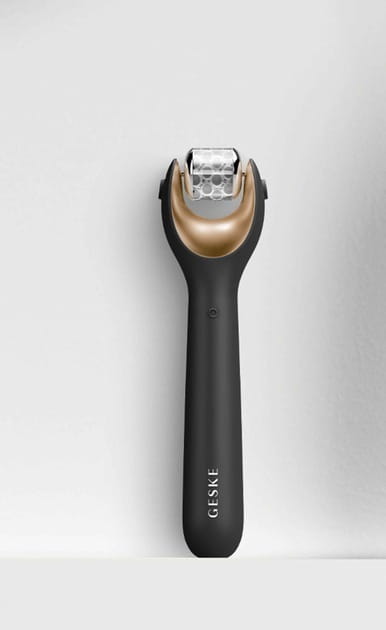 Электронный ролик для лица с микроиглами Geske MicroNeedle Face Roller 9 в 1 Gray (GK000053GY01)
