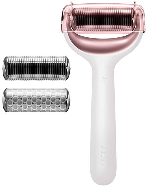 Электронный ролик для лица и тела с микроиглами Geske MicroNeedle Face & Body Roller 8 в 1 Starlight (GK000043SL01)