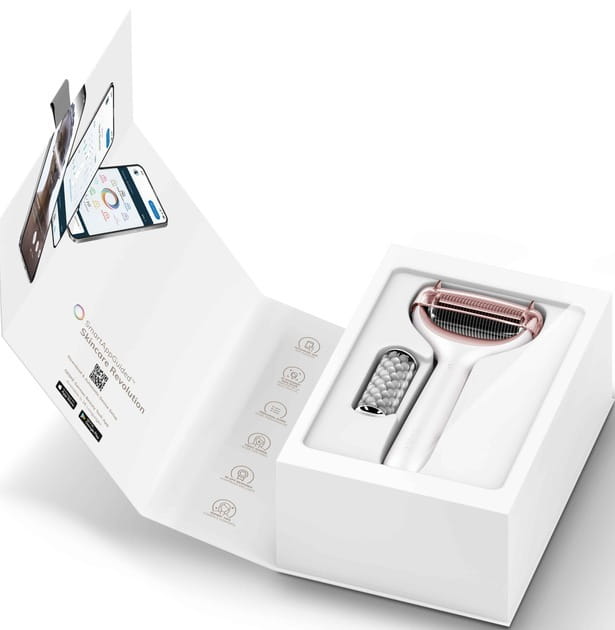 Электронный ролик для лица и тела с микроиглами Geske MicroNeedle Face & Body Roller 8 в 1 Starlight (GK000043SL01)