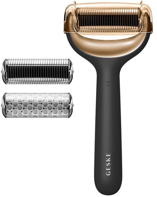 Электронный ролик для лица и тела с микроиглами Geske MicroNeedle Face & Body Roller 8 в 1 Gray (GK000043GY01)