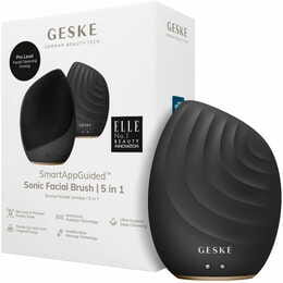 Электронная звуковая щетка для лица Geske Sonic Facial Brush 5 в 1 Gray (GK000010GY01)