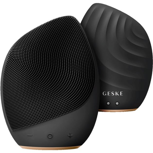 Электронная звуковая щетка для лица Geske Sonic Facial Brush 5 в 1 Gray (GK000010GY01)
