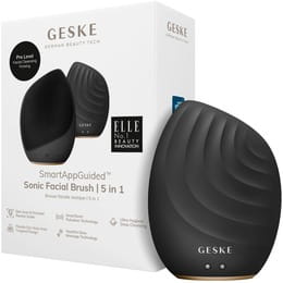 Электронная звуковая щетка для лица Geske Sonic Facial Brush 5 в 1 Gray (GK000010GY01)