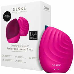 Електронна звукова щітка для обличчя Geske Sonic Facial Brush 5 в 1 Magenta (GK000010MG01)
