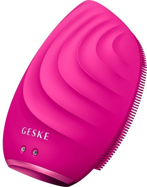 Электронная звуковая щетка для лица Geske Sonic Facial Brush 5 в 1 Magenta (GK000010MG01)