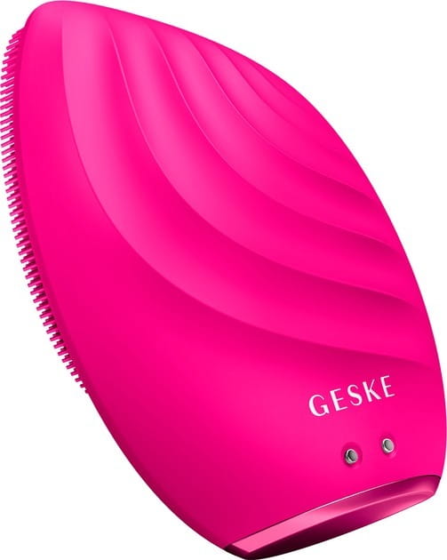Электронная звуковая щетка для лица Geske Sonic Facial Brush 5 в 1 Magenta (GK000010MG01)