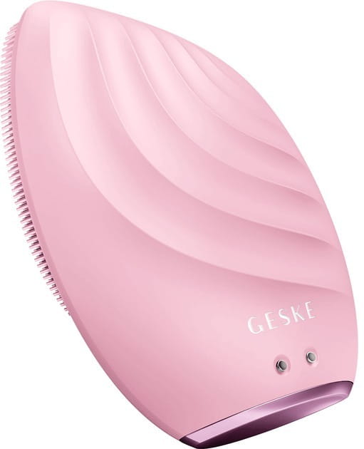 Електронна звукова щітка для обличчя Geske Sonic Facial Brush 5 в 1 Pink (GK000010PK01)