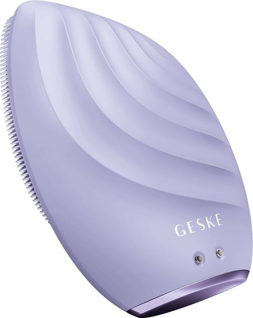 Электронная звуковая щетка для лица Geske Sonic Facial Brush 5 в 1 Purple (GK000010PL01)