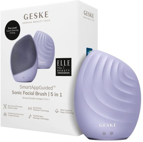 Фото - Щітка для обличчя Geske Електронна звукова   Sonic Facial Brush 5 в 1 Purple  GK000010PL01 (GK000010PL01)