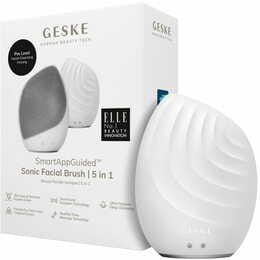 Электронная звуковая щетка для лица Geske Sonic Facial Brush 5 в 1 White (GK000010WH01)