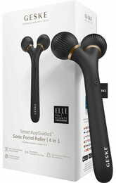 Электронный звуковой ролик для лица Geske Sonic Facial Roller 4 в 1 Gray (GK000040GY01)