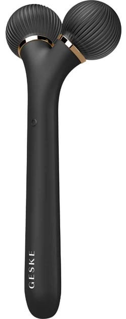 Электронный звуковой ролик для лица Geske Sonic Facial Roller 4 в 1 Gray (GK000040GY01)