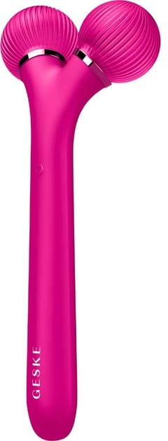 Електронний звуковий ролик для обличчя Geske Sonic Facial Roller 4 в 1 Magenta (GK000040MG01)