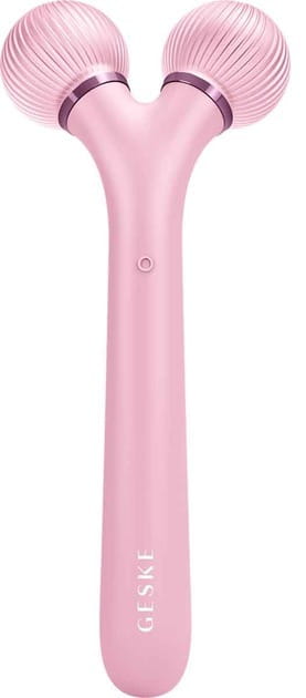 Електронний звуковий ролик для обличчя Geske Sonic Facial Roller 4 в 1 Pink (GK000040PK01)