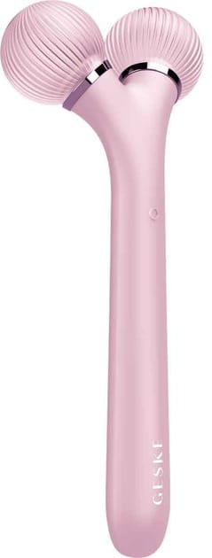 Электронный звуковой ролик для лица Geske Sonic Facial Roller 4 в 1 Pink (GK000040PK01)