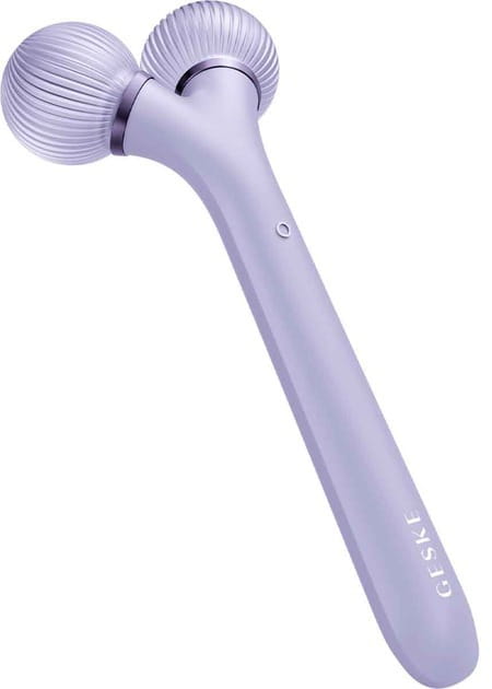 Электронный звуковой ролик для лица Geske Sonic Facial Roller 4 в 1 Purple (GK000040PL01)