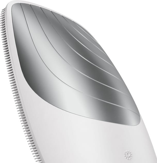 Електронна звукова термо щітка для обличчя Geske Sonic Thermo Facial Brush 6 в 1 White (GK000007WH01)