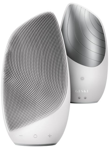 Электронная звуковая термо щетка для лица Geske Sonic Thermo Facial Brush 6 в 1 White (GK000007WH01)