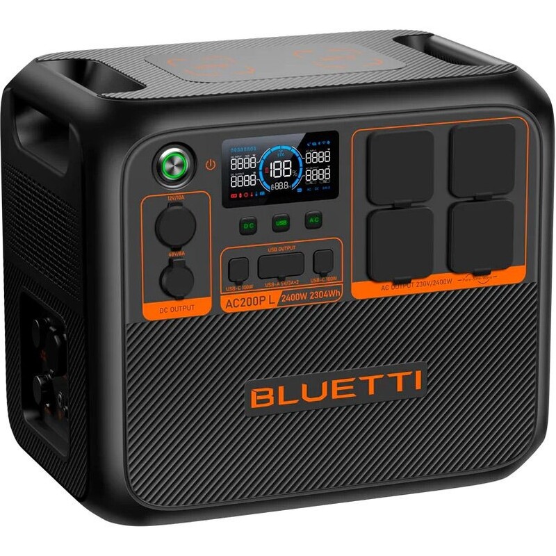 Зарядна станція Bluetti AC200PL, 2304Wh, 2400W, LiFePO4