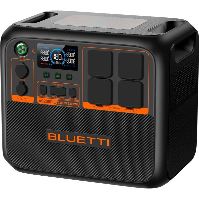 Зарядна станція Bluetti AC200PL, 2304Wh, 2400W, LiFePO4