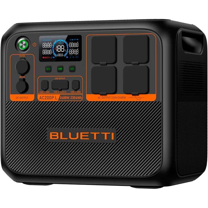 Зарядна станція Bluetti AC200PL, 2304Wh, 2400W, LiFePO4