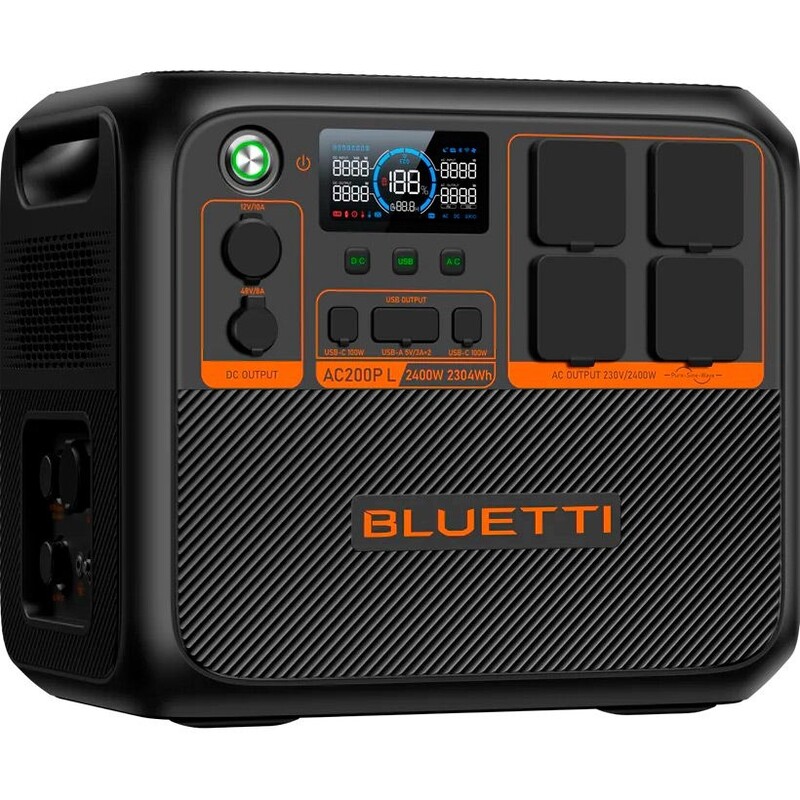 Зарядна станція Bluetti AC200PL, 2304Wh, 2400W, LiFePO4