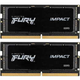 Модуль памяти SO-DIMM DDR5 2x64GB/4800 Kingston Fury Impact (KF548S38IBK2-64)