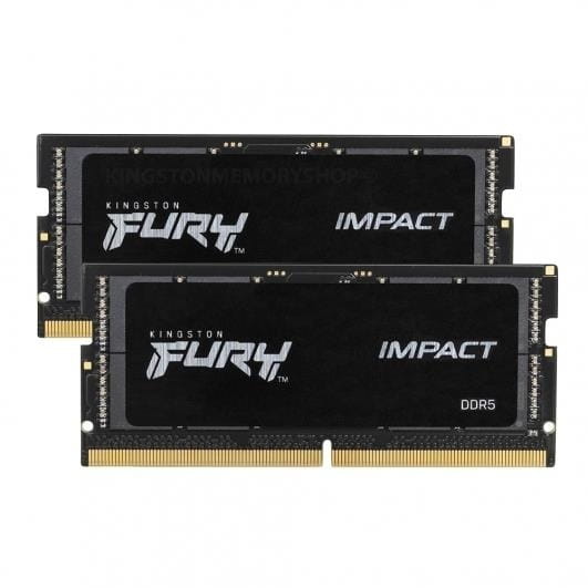 Модуль памяти SO-DIMM DDR5 2x64GB/4800 Kingston Fury Impact (KF548S38IBK2-64)