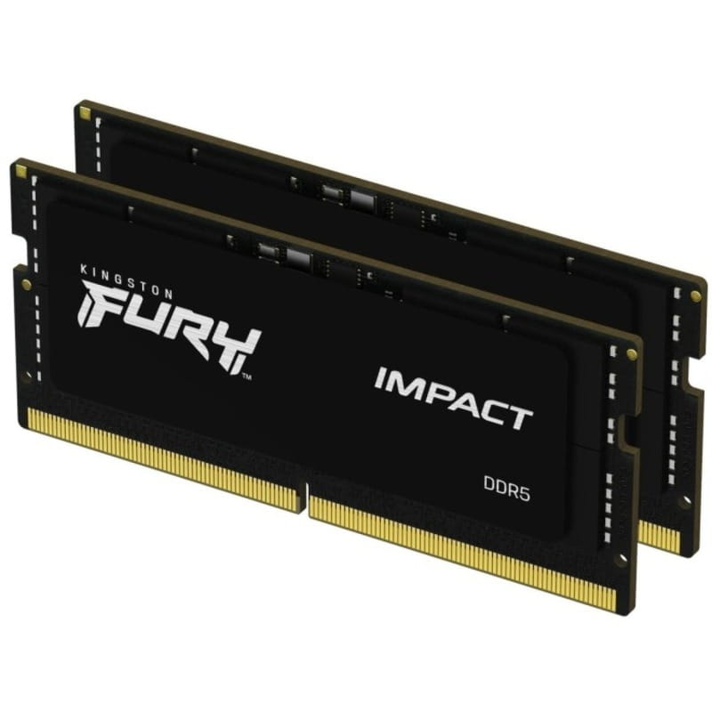 Модуль памяти SO-DIMM DDR5 2x64GB/4800 Kingston Fury Impact (KF548S38IBK2-64)