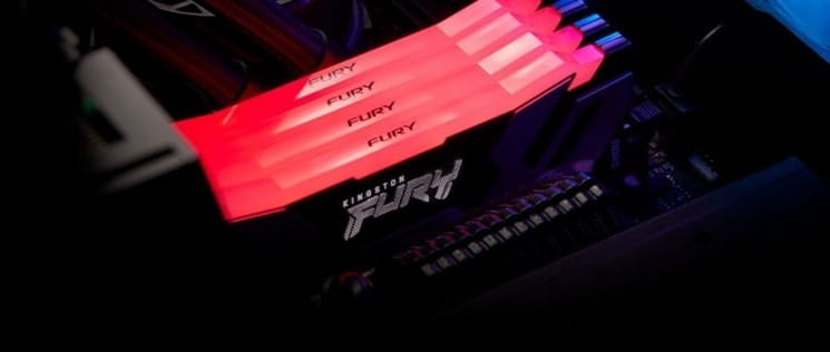 Модуль пам`ятi DDR5 16GB/6000 Kingston Fury Renegade RGB (KF560C32RSA-16)