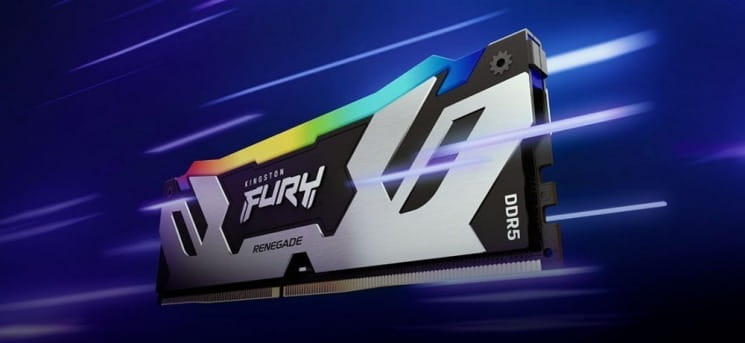 Модуль пам`ятi DDR5 16GB/6000 Kingston Fury Renegade RGB (KF560C32RSA-16)