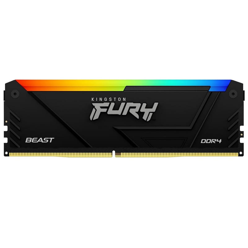 Модуль памяти DDR4 16GB/3200 Kingston Fury Beast RGB (KF432C16BB2A/16)