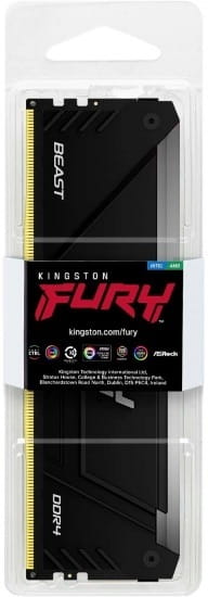 Модуль пам`ятi DDR4 32GB/3200 Kingston Fury Beast RGB (KF432C16BB2A/16)