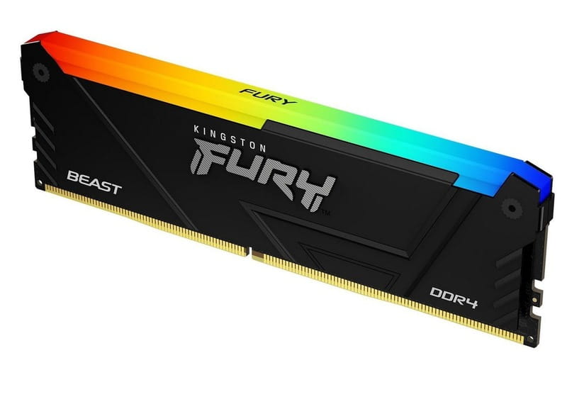 Модуль пам`ятi DDR4 8GB/3200 Kingston Fury Beast RGB (KF432C16BB2A/8)