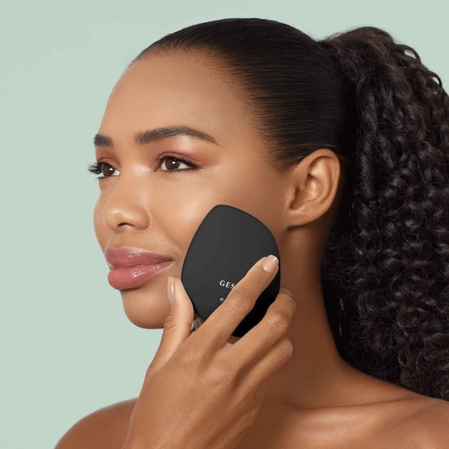 Звуковая маска тепло и холод Geske Sonic Warm & Cool Mask 9 в 1 Gray (GK000002GY01)