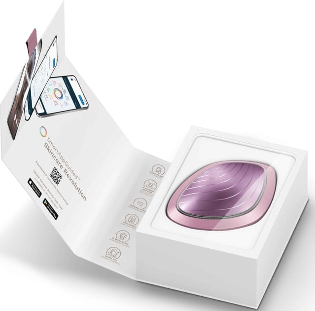 Звуковая маска тепло и холод Geske Sonic Warm & Cool Mask 9 в 1 Pink (GK000002PK01)