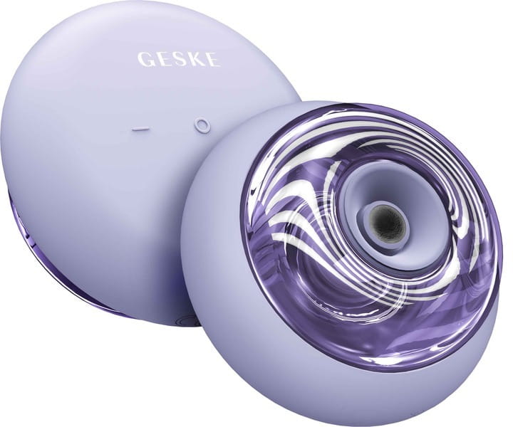 Звуковий масажер для обличчя і тіла Geske Sonic Cool & Warm Face and Body Massager 9 в 1 Purple (GK000699PL01)