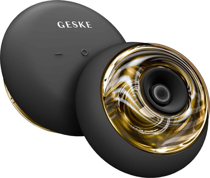 Звуковой массажер для лица и тела Geske Sonic Cool & Warm Face and Body Massager 9 в 1 Gray (GK000699GY01)