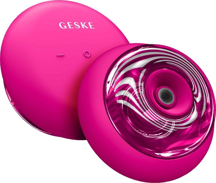 Звуковий масажер для обличчя і тіла Geske Sonic Cool & Warm Face and Body Massager 9 в 1 Magenta (GK000699MG01)