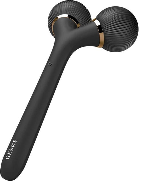 Электронный звуковой ролик для лица и тела Geske Sonic Facial & Body Roller 4 в 1 Gray (GK000041GY01)