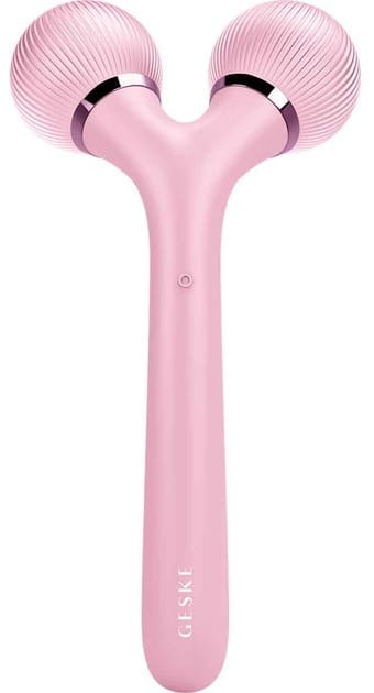 Электронный звуковой ролик для лица и тела Geske Sonic Facial & Body Roller 4 в 1 Pink (GK000041PK01)
