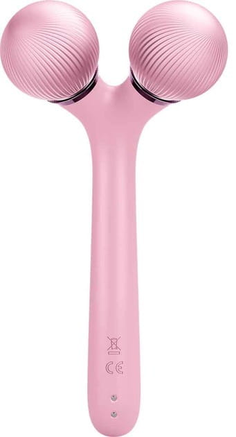 Электронный звуковой ролик для лица и тела Geske Sonic Facial & Body Roller 4 в 1 Pink (GK000041PK01)