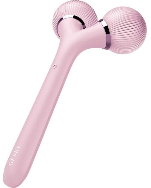 Электронный звуковой ролик для лица и тела Geske Sonic Facial & Body Roller 4 в 1 Pink (GK000041PK01)