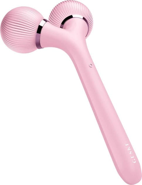 Електронний звуковий ролик для обличчя і тіла Geske Sonic Facial & Body Roller 4 в 1 Pink (GK000041PK01)