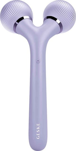 Электронный звуковой ролик для лица и тела Geske Sonic Facial & Body Roller 4 в 1 Purple (GK000041PL01)