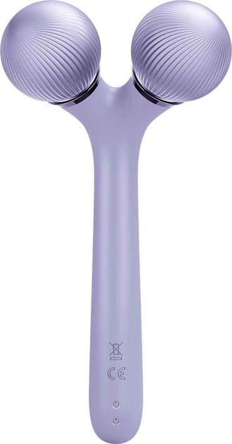 Электронный звуковой ролик для лица и тела Geske Sonic Facial & Body Roller 4 в 1 Purple (GK000041PL01)